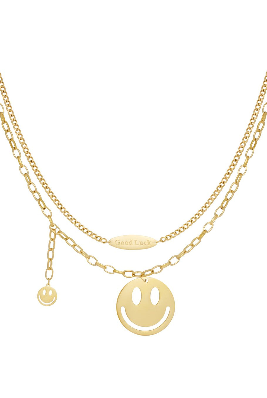 ketting met smileys