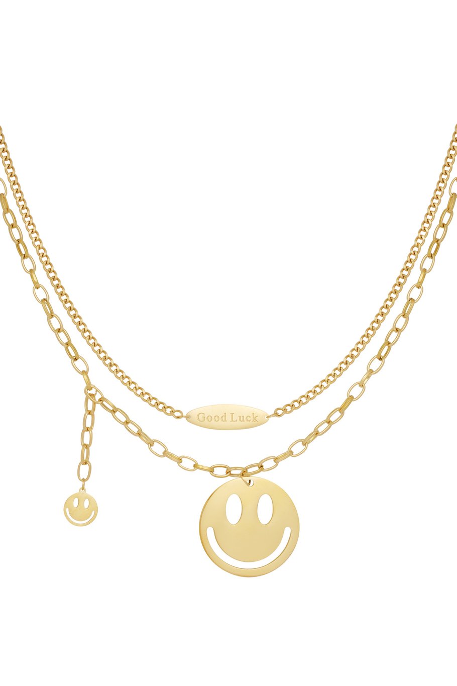 ketting met smileys