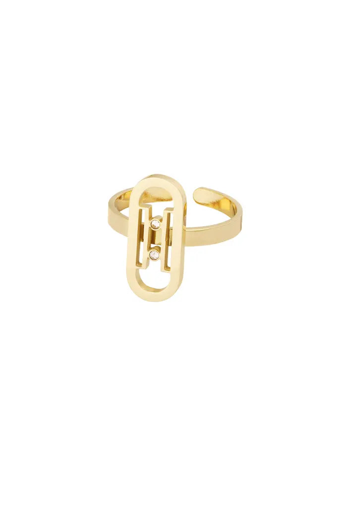 gold plated ring nikkelvrij