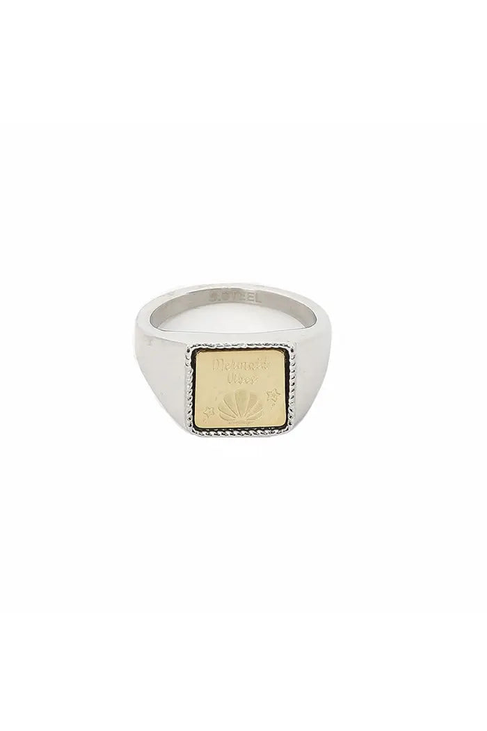 mermaid vibes zegelring