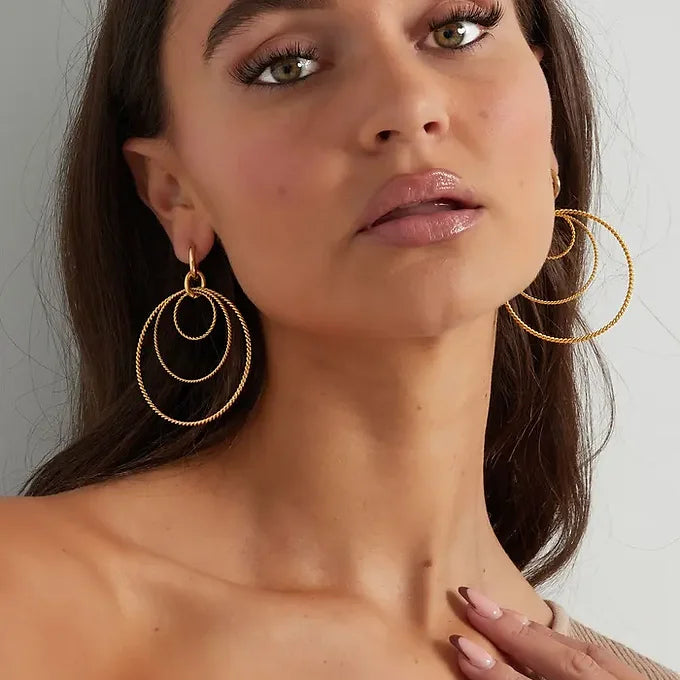 ronde oorbellen nikkelvrij