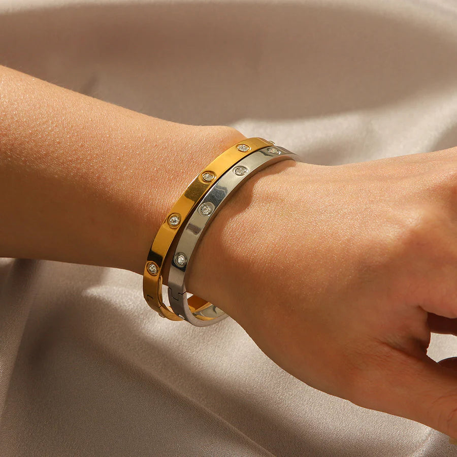 cartier look a like love bangle zilver