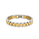 cheometrische schakel armband